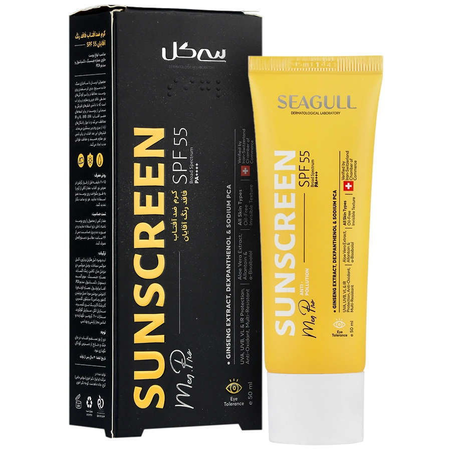 کرم ضد آفتاب آقایان SPF 55 سی گل