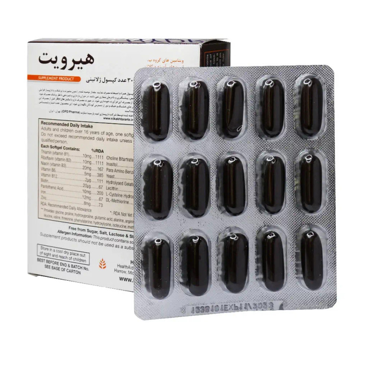 کپسول هیرویت هلث اید 30 عددی